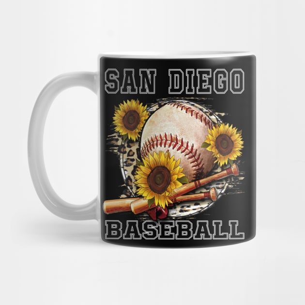 Awesome Baseball Name San Diego Proud Team Flowers by QuickMart